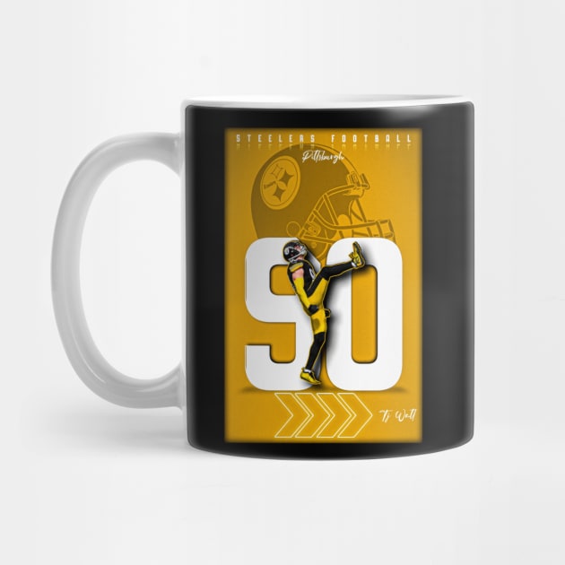 Tj watt 90 by NFLapparel